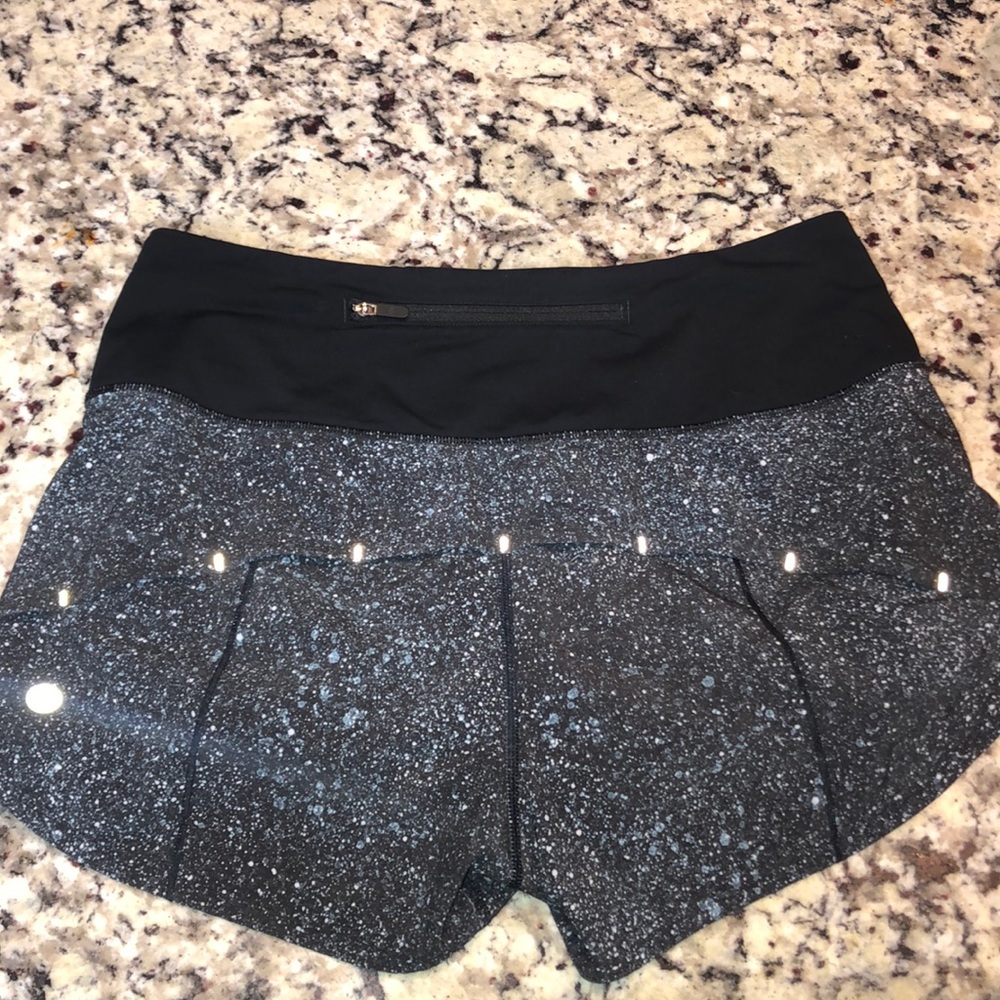 Size 6 Lululemon athletic shorts.